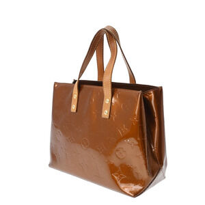 Louis Vuitton Handbag Monogram Reed White Bron Vernis